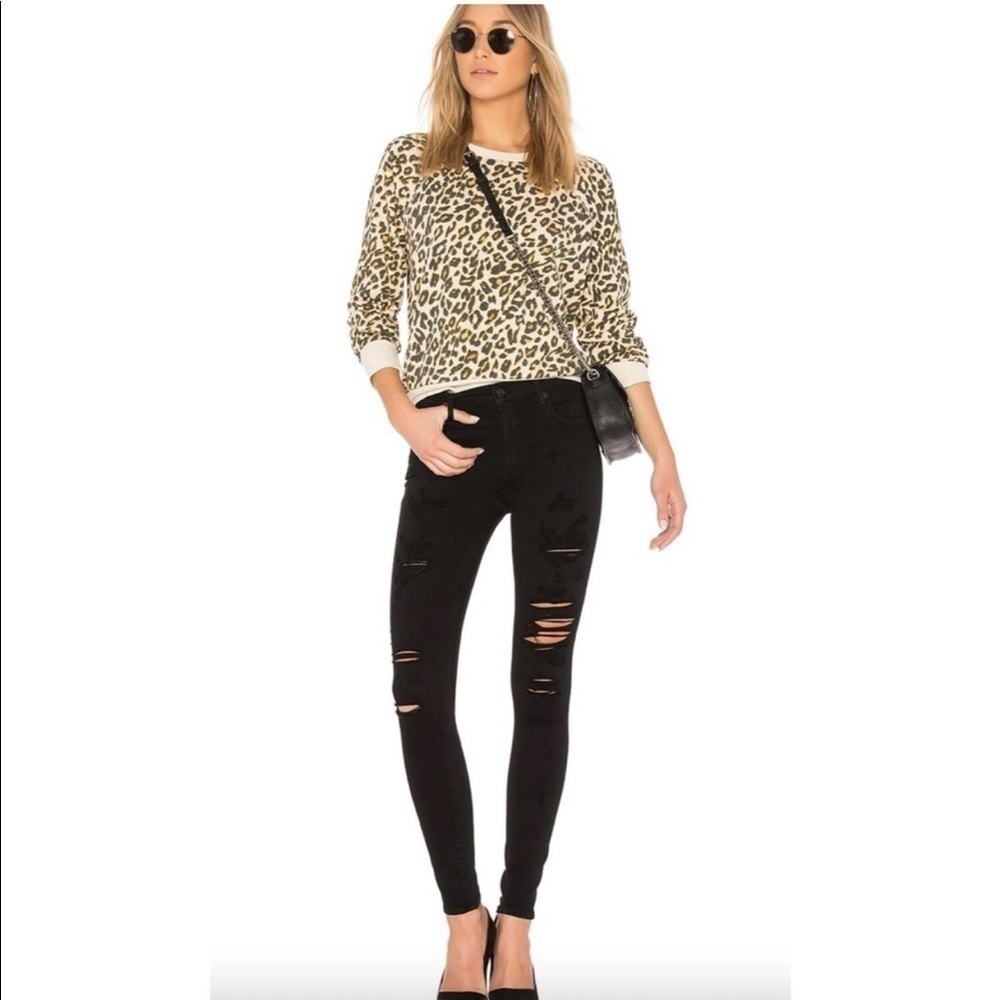 AGOLDE Sophie High Rise Skinny in Moonstruck